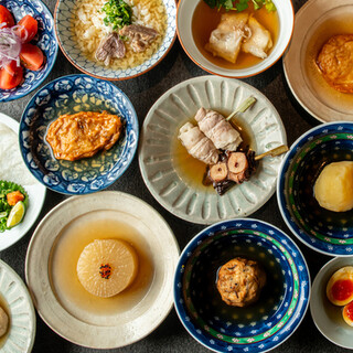 素材にこだわりぬいた「おでん種」