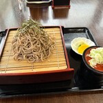 寿美屋ドライブイン - ざる蕎麦　700円税込(6月から9月までの期間限定のメニュー)