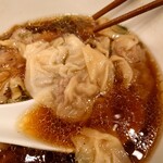 自家製手もみ麺 鈴ノ木 - ワンタン