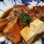 創作割烹 たかの - 金目鯛煮付け