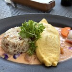 カフェレストラン ふじもと - 日光湯葉のオムレツライス