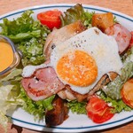 Ron Herman cafe 千駄ヶ谷店 - グリルチキンサラダ/イエローフレンチドレッシング