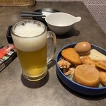 お通しおでん食べ放題 1口手羽先 手羽ヤロウ - 生　お通しおでん　しみしみしょっぱめで酒が進む