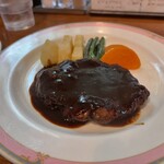 キッチン知以富 - ハンバーグステーキ