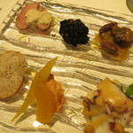 リストランテ サクラ - ＜2014年11月＞おまかせ前菜盛り合わせ