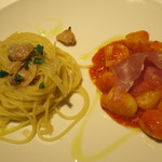 リストランテ サクラ - ＜2014年11月＞パスタ2種取り分け