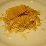 リストランテ サクラ - ＜2014年11月＞カシスクリームのカボチャモンブラン