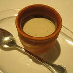 リストランテ サクラ - ＜2014年11月＞エスプレッソのプリン　渋皮マロンのクリーム