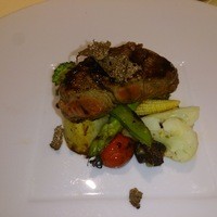 レストラン・ランス・ヤナギダテ - ランチコースのお肉dish♪