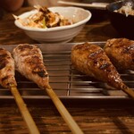 高山商店 - 生つくね　塩とタレ