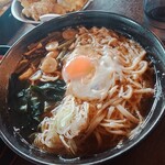 信州蕎麦の草笛 - 月見そば、優しい味です