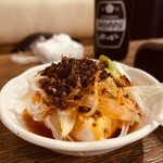 高山商店 - ねぎラー油ヤッコ