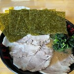 日々家 - チャーシューメン+のり　味濃いめ