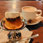 レイン オン ザ ルーフ - カスタードプリン、ココナッツチャイ