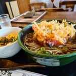 お食事処きたむら - 野菜かきあげそばミニ玉子丼セット