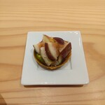 RISTORANTE IL NODO - アミューズ②：無花果と味噌