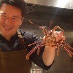 RISTORANTE IL NODO - 鎌倉海老（生きているところ）