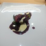 RISTORANTE IL NODO - 小田原鹿のロースト、ビーツのピューレとポルト酒のソース