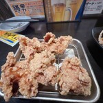 奈良駅前応援団 大分からあげと鉄板焼 勝男 - 