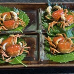 里味庵 - 宮崎県産サワガニの甘辛煮！　おまけでいただきました！