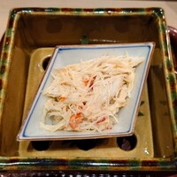 すし 良月 - 毛蟹の蒸し寿司