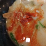 幸楽苑 - 唐辛子投下