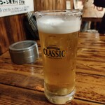 ジンギスカン バル マルマサ - 生ビール