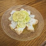 ヨルクル - たこの酢橘カルパッチョ