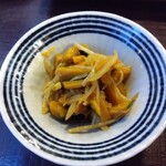 Karuizawa Yamasato - 新しょうがとかぼちゃきんぴら