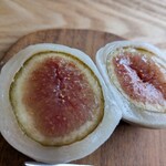 月をみて 種をまく - いちじく大福