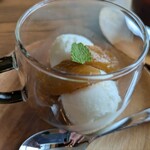 月をみて 種をまく - 白いちじくのコンポート　