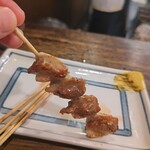 ホルモンの串焼き　もつやき処　沼田 - 