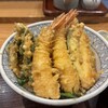 天ぷら 日本料理 あら川 - 特製天丼(海老、キス、かき揚げ、野菜) 1,815円