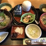 そば処 橋本 - ミニ湘南しらす丼セット