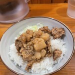 らーめん専門 和海 - 〆のチャーシューごはん（INする前）