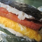 きっ茶 花々 - ポーク玉子おにぎり400円