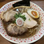 黄昏タンデム - 伊吹炒粉ってやつ？スープ美味かったな〜(*´ω｀*)チャーシューも極厚で美味かった。