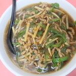 大楽亭 - 牛肉あんかけラーメン（大盛）