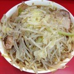 ラーメン二郎 - 小ぶたヤサイ・ニンニク少し