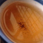 そば屋 長森 - お茶はほうじ茶