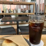 HARIO CAFE - おやきセット（アイスコーヒー）