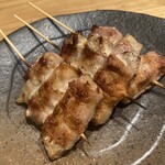 鶏と酒 怜 - 新生姜豚巻き
