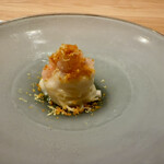 ess. - 北海道産甘海老と蕪の冷製パスタ