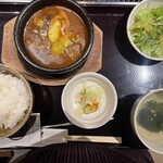 焼肉名匠 山牛 - 限定5食ほほ肉のビーフシチュー(デザート、ドリンク付き)