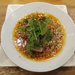 豊栄 - イサキの一品　パクチーとタレが旨旨酸っぱく、イサキもジューシーで良かったです。