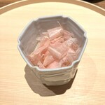 温石 - 焼津の鰹節、長芋月見素麺