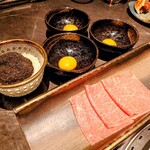 YORONIKU TOKYO AZABUDAIHILLS - ザブトンのすき焼トリュフ添え