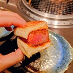 YORONIKU TOKYO AZABUDAIHILLS - シャトーブリアンのロゼカツサンド