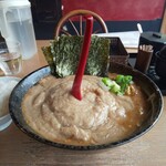 大岩亭 - 辛いのりラーメン特鳥3辛