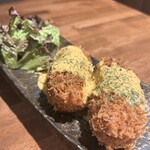 初代 蟹よし - 蟹クリームコロッケ〜雲丹ソース〜